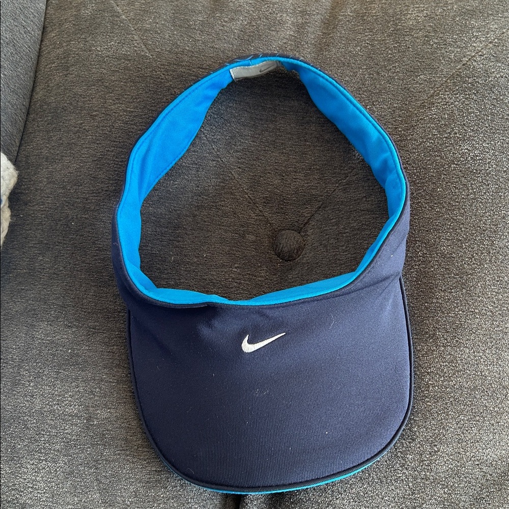 Nike Air Max Moisture Wicking Blue Visor